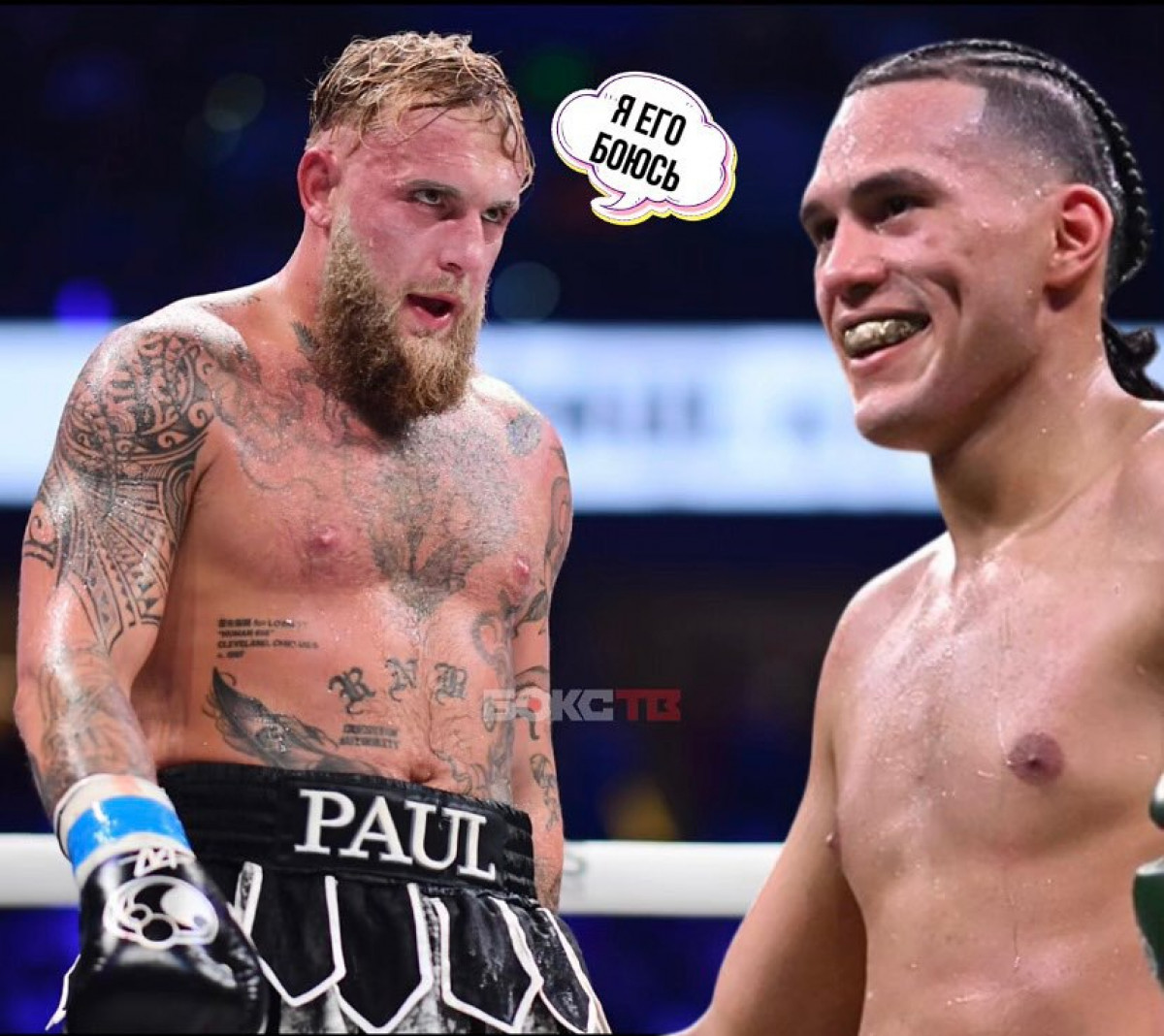 Джейк Пол сообщил, с кем никогда не хочет встречаться в ринге