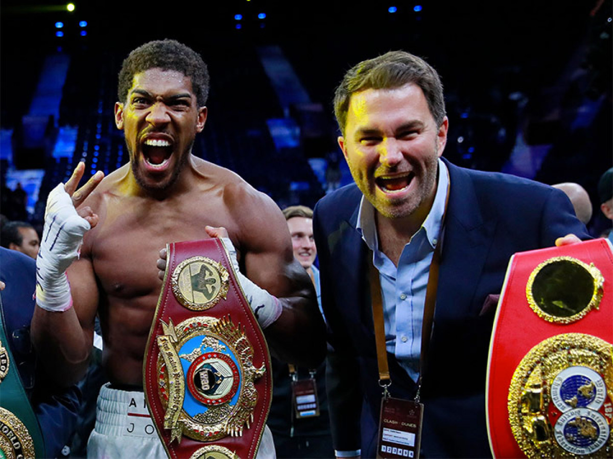 Эдди Хирн рассказал о первой встрече с Энтони Джошуа после автокатастрофы